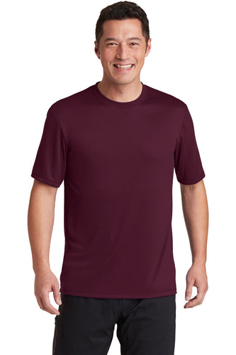 hanes cool dri performance t shirt 4820 maroon