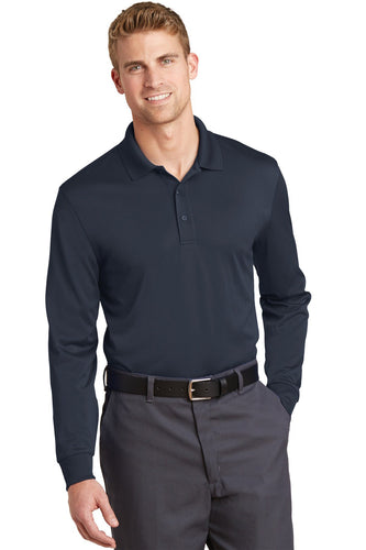 CornerStone Dark Navy CS412LS custom business polo shirts