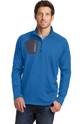 Eddie Bauer Ascent Blue EB234 custom work sweatshirts