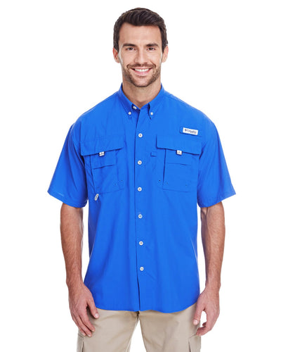 Columbia Vivid Blue 7047 company logo shirts