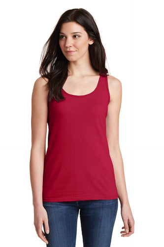 gildan softstyle junior fit tank top 64200l cherry red