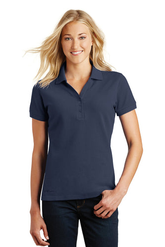Eddie Bauer River Blue EB101 custom women's polo shirts