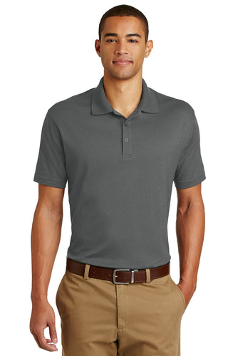 Eddie Bauer Grey Steel EB102 custom women's polo shirts