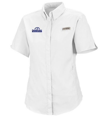 Columbia Ladies Tamiami Ii Short Sleeve Shirt 7277 White [GPS]