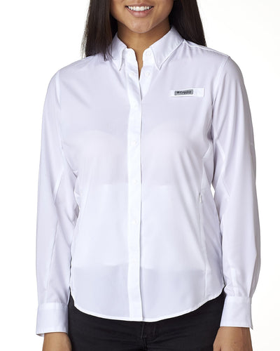 Columbia White 7278 custom work shirts