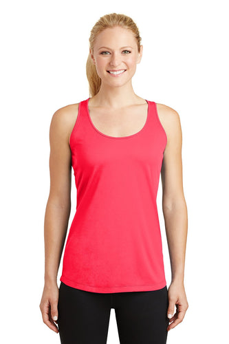 Sport-Tek Ladies PosiCharge Competitor Racerback Tank LST356 Hot Coral
