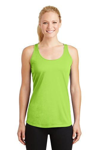 Sport-Tek Ladies PosiCharge Competitor Racerback Tank LST356 Lime Shock
