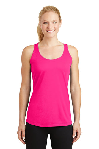 Sport-Tek Ladies PosiCharge Competitor Racerback Tank LST356 Neon Pink