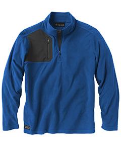 dri duck_7345_tech blue_company_logo_sweatshirts