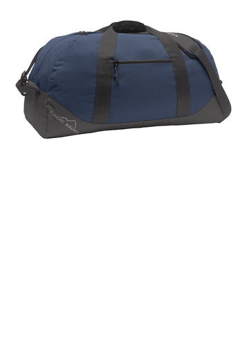 eddie bauer large ripstop duffel eb901 coast blue grey steel