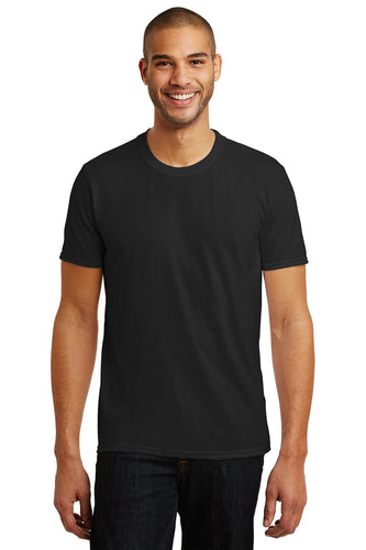 anvil tri blend tee 6750 black