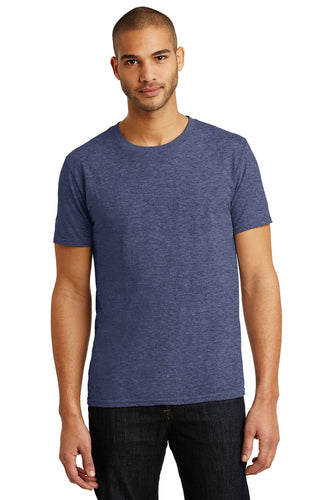 anvil tri blend tee 6750 heather blue