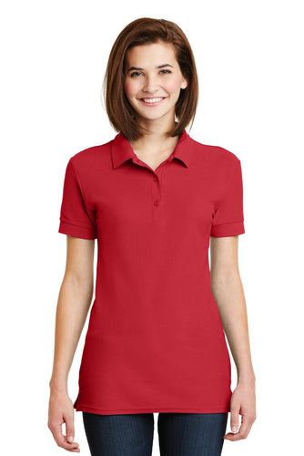 Gildan Red 82800L custom logo polo shirts
