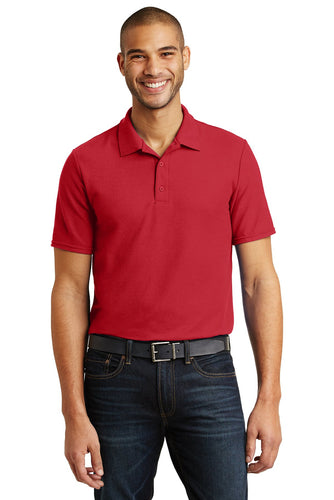 Gildan Red 72800 custom embroidered polo shirts