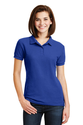 Gildan Royal 72800L custom embroidered polo shirts