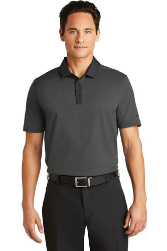nike black heather 779798 custom embroidered polo shirts