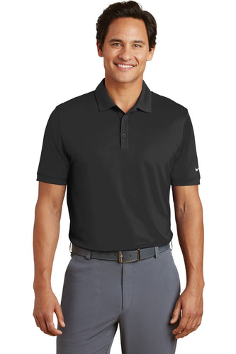 nike black 799802 quality polo shirts with company logo