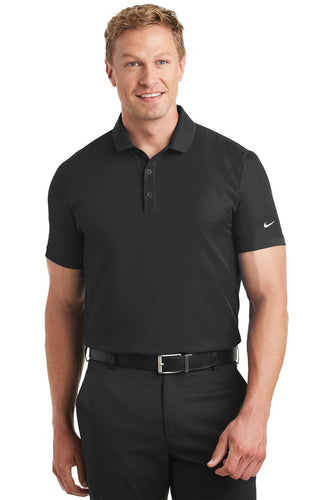 nike black/ black 838958 polo shirts custom embroidery