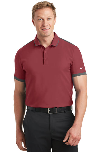 nike team red/ anthracite 838958 polo shirts custom embroidery