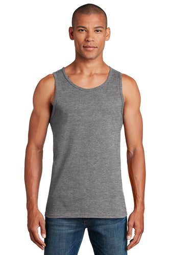 gildan heavy cotton tank top g5200 graphite heather