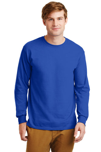 gildan ultra cotton long sleeve t shirt g2400 royal