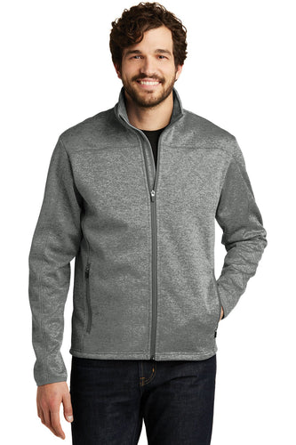 Eddie Bauer Grey Heather/ Grey EB540 business logo jackets