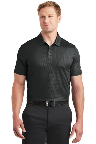 nike black 838964 custom logo polo shirts