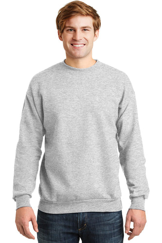 hanes ash p160 custom logo sweatshirts embroidered