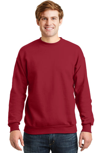 hanes deep red p160 custom logo sweatshirts embroidered