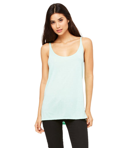 bella + canvas ladies slouchy tank 8838 mint