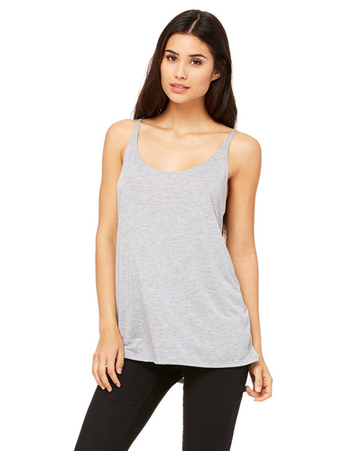 bella + canvas ladies slouchy tank 8838 athletic hthr