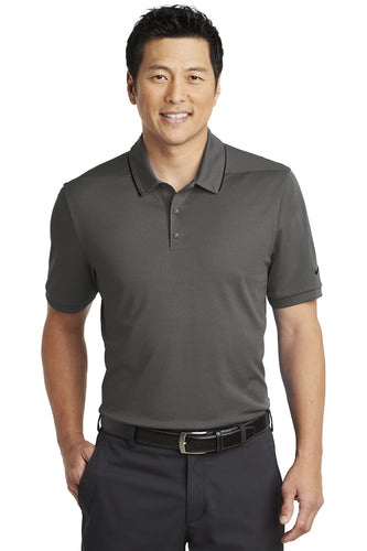 Nike Anthracite/ Black NKAA1849  polo shirts with embroidered custom logo