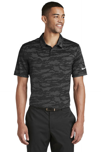Nike Black NKAA1852  polo shirts with embroidered custom logo