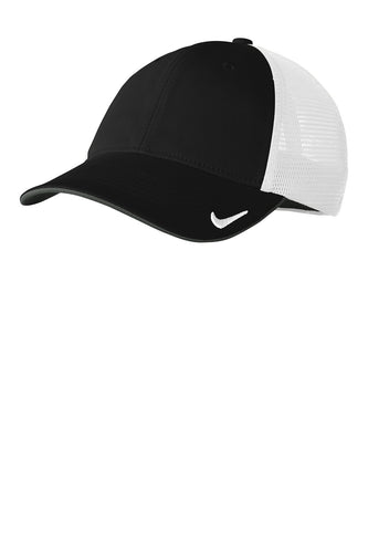 nike drifit mesh back cap nkao9293 black white