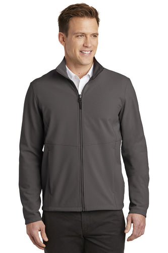 Port Authority Graphite J901 promotional jackets company logo