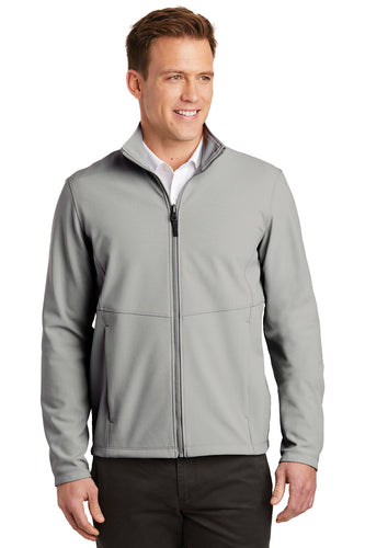 Port Authority Gusty Grey J901 promotional jackets company logo