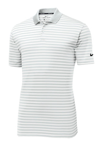 nike pure platinum/ white 891853 business polos with logo