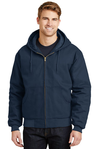 CornerStone Navy J763H business jackets with logo
