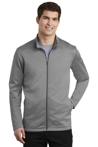 Nike Dark Grey Heather NKAH6418 embroidered jackets for business