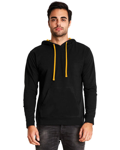 Next Level Black/ Gold 9301 custom logo sweatshirts