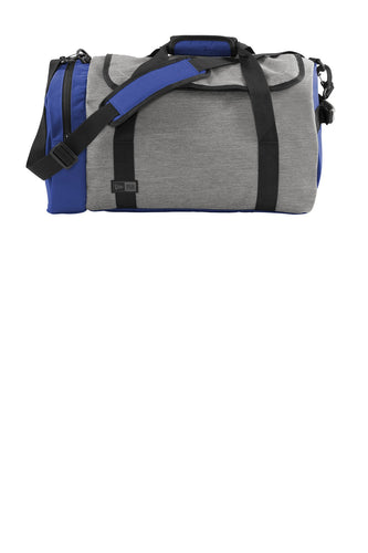 new era legacy duffel neb800 grey twillheather/ royal