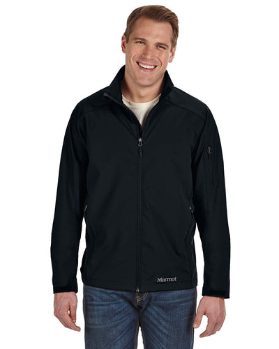 Marmot Black 94410 company logo jackets