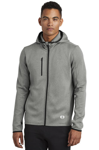 OGIO Endurance Heather Grey OE728 company embroidered jackets