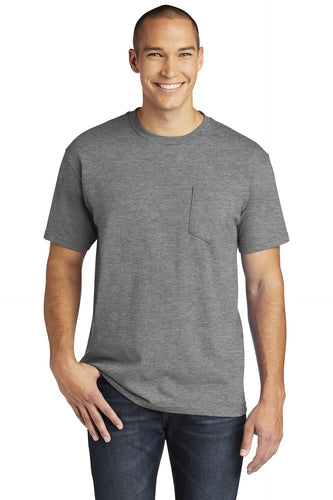 gildan hammer pocket t shirt h300 graphite heather