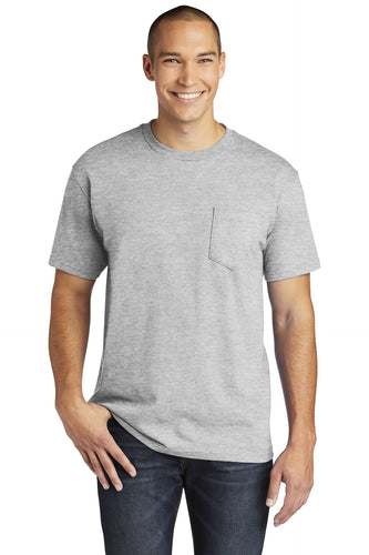 gildan hammer pocket t shirt h300 sport grey