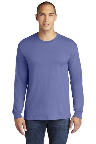 gildan hammer long sleeve t shirt h400 flo blue