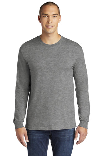 gildan hammer long sleeve t shirt h400 graphite heather