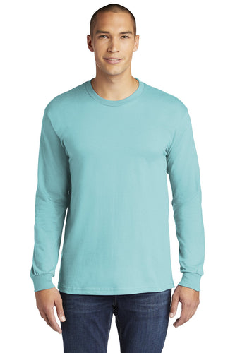 gildan hammer long sleeve t shirt h400 lagoon blue