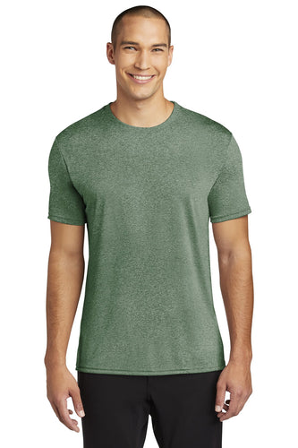 gildan performance core t shirt 46000 heather sport dark green