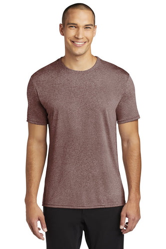 gildan performance core t shirt 46000 heather sport dark maroon
